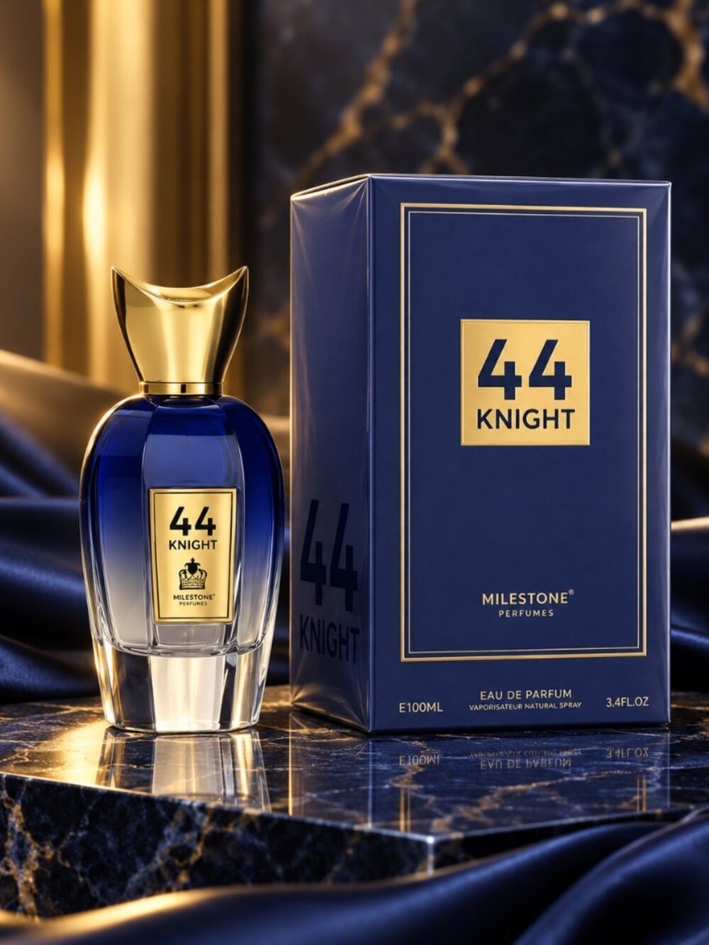 Milestone 44 Knight EDP 3.4 oz / 100ml Unisex Sealed